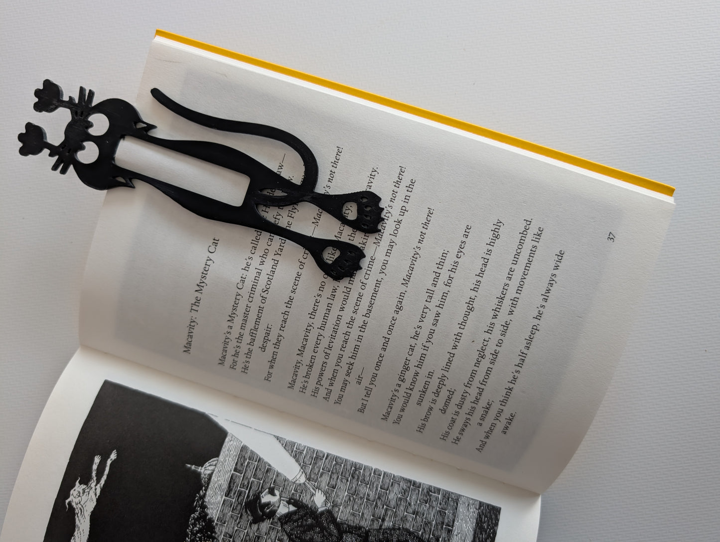 Curious Cat Bookmark