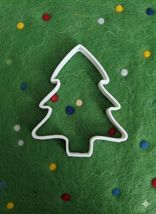 Eco-Friendly Christmas Tree Needle Felting Template – 3D Printed from Recycled Materials