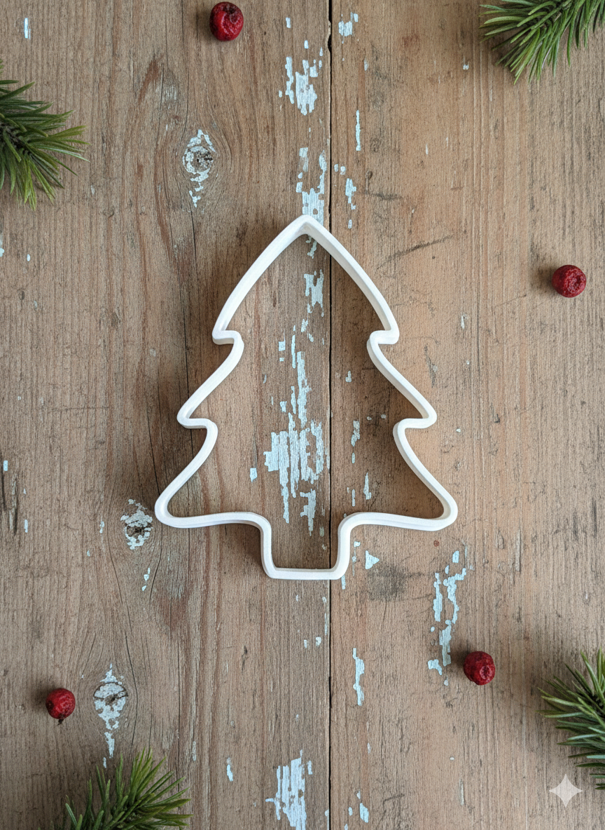Eco-Friendly Christmas Tree Needle Felting Template – 3D Printed from Recycled Materials
