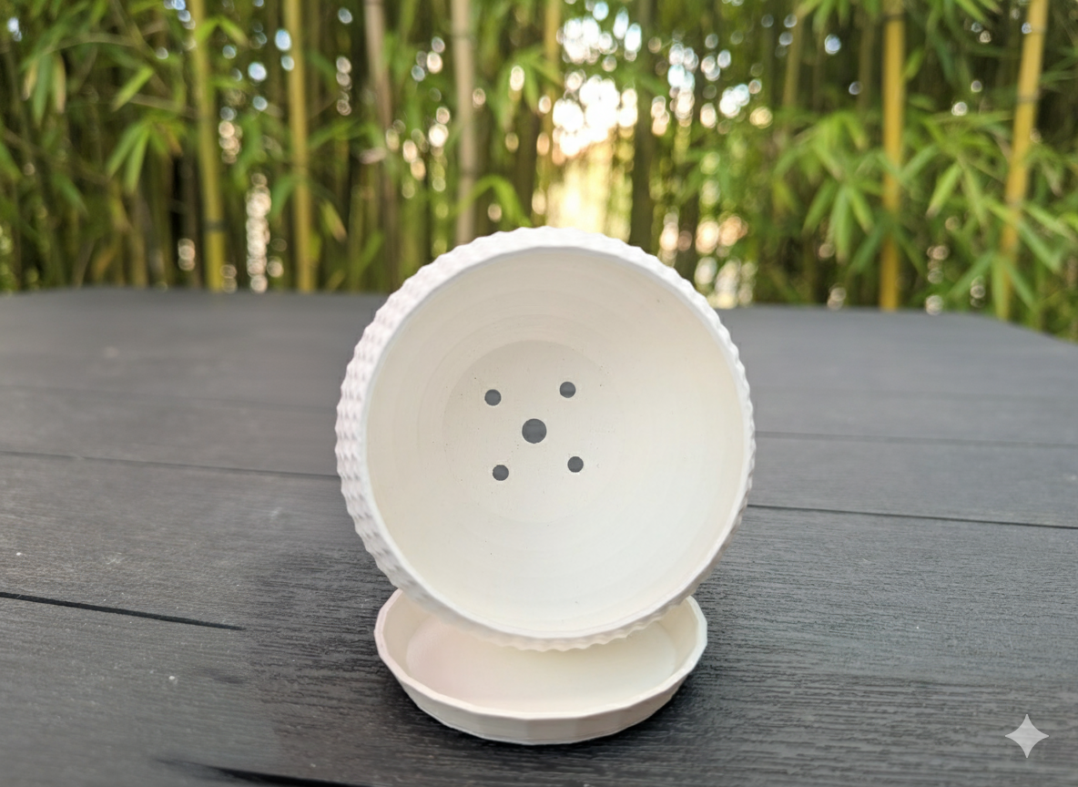 Plant Pot Indoor Flower Planter Plastic Pot Contemporary Diamond Pattern
