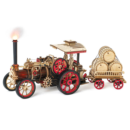 Steam Locomotive Wooden Model Robotime ROKR