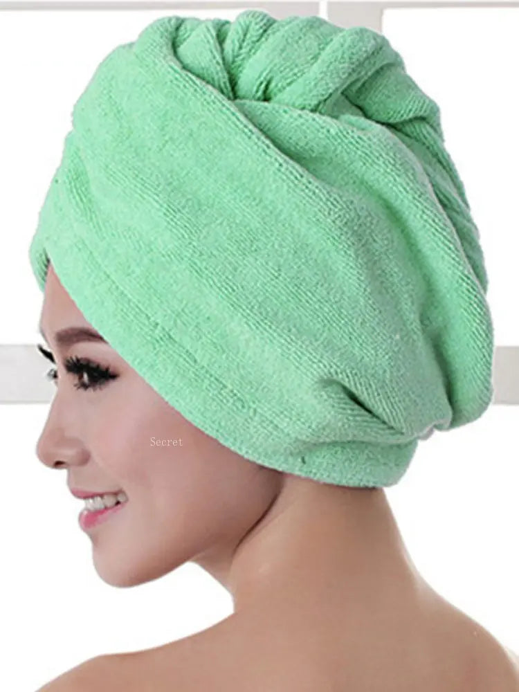 Dry Hair Faster: Microfiber Hair Wrap for Effortless Styling