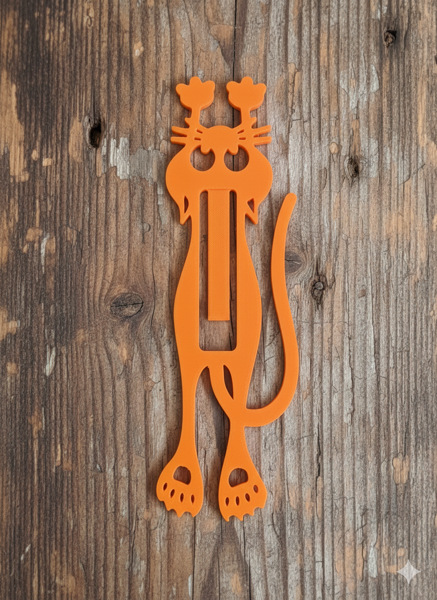 Curious Cat Bookmark