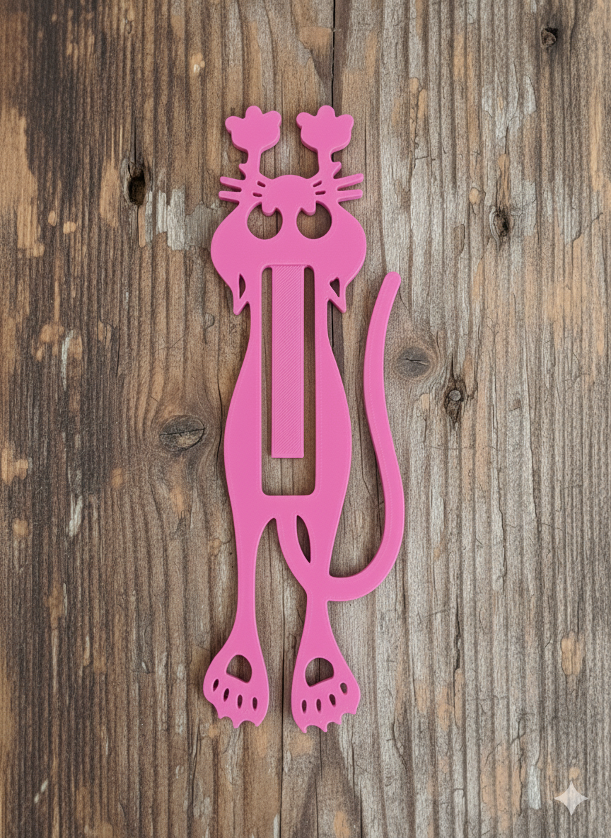 Curious Cat Bookmark