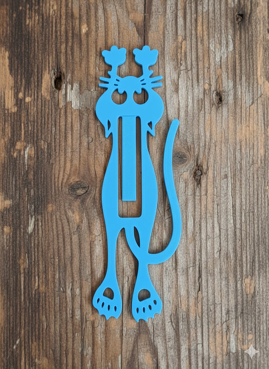 Curious Cat Bookmark