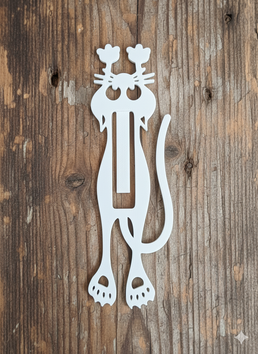 Curious Cat Bookmark