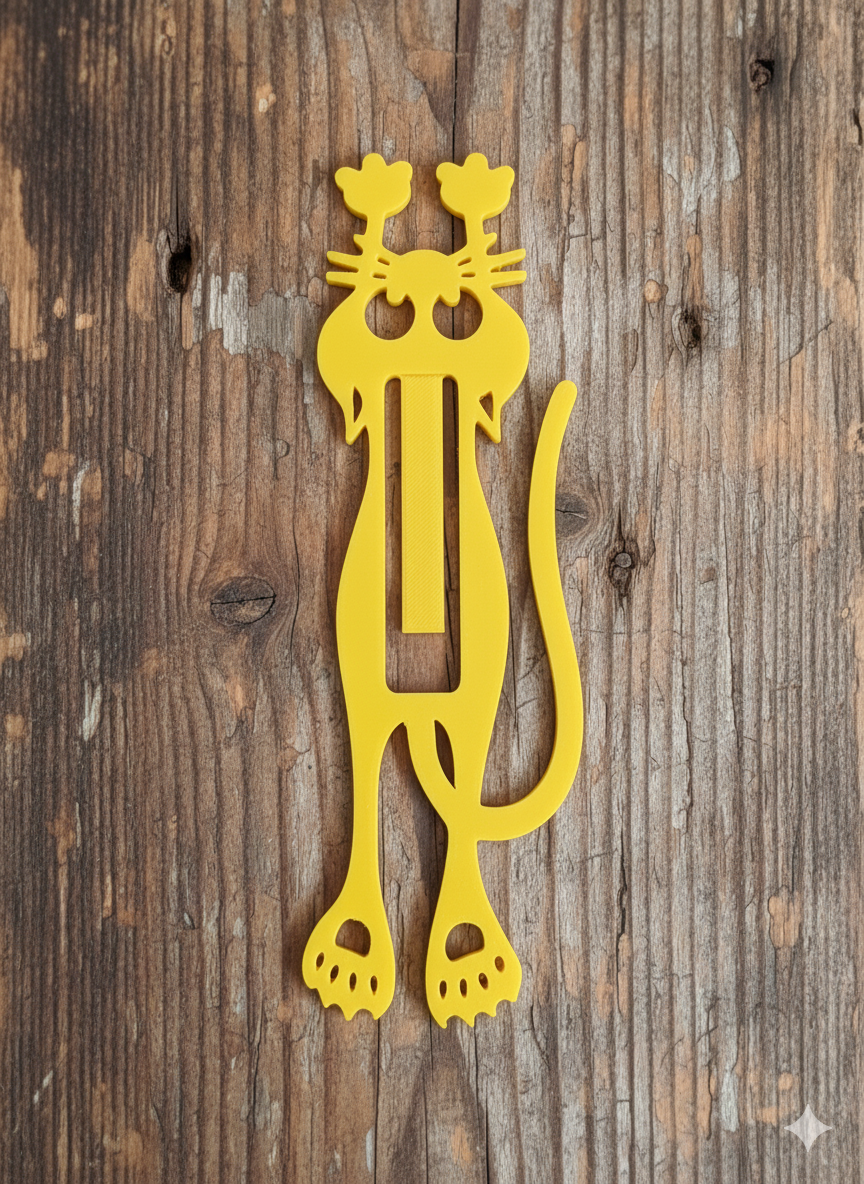 Curious Cat Bookmark