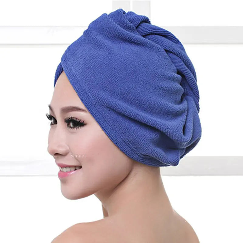 Dry Hair Faster: Microfiber Hair Wrap for Effortless Styling