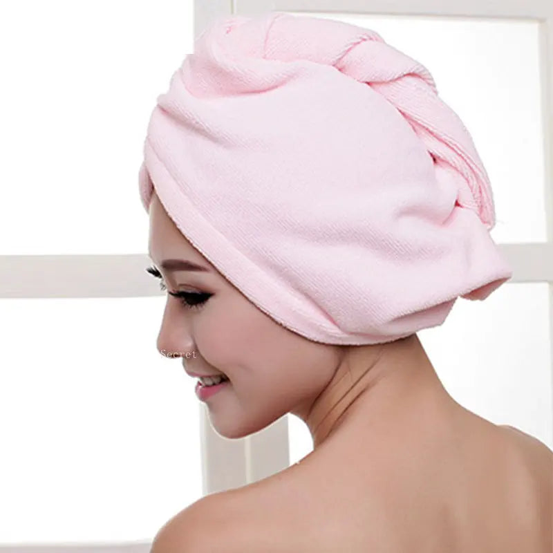 Dry Hair Faster: Microfiber Hair Wrap for Effortless Styling